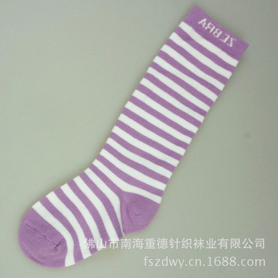【廣東佛山廠家生產(chǎn)定做棉質(zhì)童襪 長筒襪 OEM定做加工】價格,廠家,圖片,襪子,佛山市南海重德針織襪業(yè)-